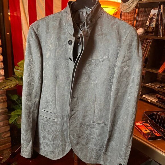 $2894 JOHN VARVATOS "Romance & Reverb" 3 Piece Floral Suit (sz. IT50) - Picture 2 of 16